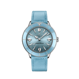 Breitling Superocean Heritage '57 Pastel Paradise Blue Dial Blue Leather Strap Watch for Women - A10340161C1X1 Buy Now By Breitling