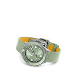 Breitling Superocean Heritage '57 Pastel Paradise Green Dial Green Leather Strap Watch for Women - A10340361L1X1 Buy Now By Breitling