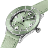 Breitling Superocean Heritage '57 Pastel Paradise Green Dial Green Leather Strap Watch for Women - A10340361L1X1 Buy Now By Breitling