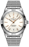 Breitling Chronomat Automatic 36 White Dial Silver Steel Strap Watch for Women - A10380101A2A1 Buy Now By Breitling