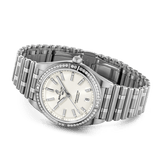 Breitling Chronomat Automatic 36 Diamonds White Dial Silver Steel Strap Watch for Women - A10380591A1A1 Buy Now By Breitling