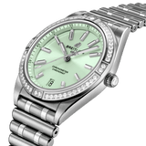Breitling Chronomat Automatic 36 Diamonds Green Dial Two Tone Steel Strap Watch for Women - A10380591L1A1 Buy Now By Breitling