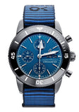 Breitling Superocean Heritage Chronograph 44 Outerknown Blue Dial Blue NATO Strap Watch for Men - M133132A1C1W1 Buy Now By Breitling