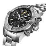Breitling Avenger Chronograph 45mm Black Dial Silver Steel Strap Watch for Men - A13317101B1A1 Buy Now By Breitling