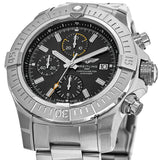 Breitling Avenger Chronograph 45mm Black Dial Silver Steel Strap Watch for Men - A13317101B1A1 Buy Now By Breitling