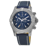 Breitling Avenger Chronograph 45mm Blue Dial Blue Calfskin Strap Watch for Men - A13317101C1X2 Buy Now By Breitling