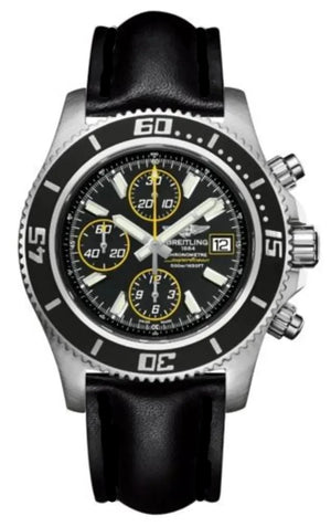 Breitling Superocean Chronograph II Black Dial 44mm Automatic Mens Watch - A1334102/BA82 Buy Now By Breitling