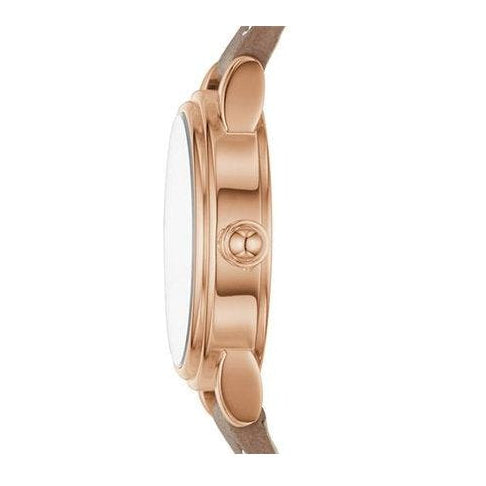 Marc Jacobs Corie White Dial Brown Leather Strap Watch for Women - MJ1581 Buy Now By Marc Jacobs