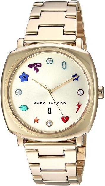 Marc Jacobs Mandy Gold Dial Gold Steel Strap Watch for Women - MJ3549 Buy Now By Marc Jacobs