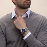 Breitling Avenger Automatic 43mm Black Dial Silver Steel Strap Watch for Men - A17318101B1A1 Buy Now By Breitling