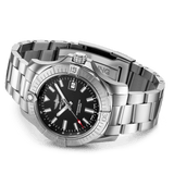Breitling Avenger Automatic 43mm Black Dial Silver Steel Strap Watch for Men - A17318101B1A1 Buy Now By Breitling