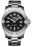 Breitling Avenger Automatic 43mm Black Dial Silver Steel Strap Watch for Men - A17318101B1A1 Buy Now By Breitling