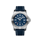 Breitling Avenger Automatic 43 Blue Dial Blue Nylon Strap Watch for Men - A17318101C1X1 Buy Now By Breitling