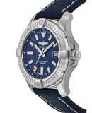 Breitling Avenger Automatic 43 Blue Dial Blue Nylon Strap Watch for Men - A17318101C1X1 Buy Now By Breitling