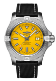 Breitling Avenger Automatic 45mm Seawolf Yellow Dial Black Nylon Strap Watch for Men - A17319101/1X2 Buy Now By Breitling