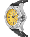 Breitling Avenger Automatic 45 Seawolf Yellow Dial Black Nylon Strap Watch for Men - A17319101I1X1 Buy Now By Breitling