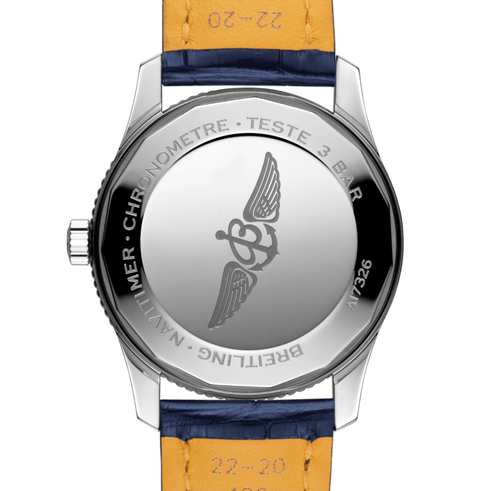 Breitling Navitimer Automatic 41mm Blue Leather Strap Mens Watch - A17326211C1P3 Buy Now By Breitling