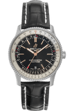 Breitling Navitimer 1 Automatic 41mm Black Dial Black Leather Strap Mens Watch - A17326211B1P2 Buy Now By Breitling