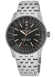 Breitling Navitimer Automatic 41mm Black Dial Silver Steel Strap Watch for Men - A17326241B1A1 Buy Now By Breitling