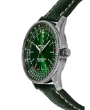 Breitling Navitimer Automatic 41mm Green Dial Green Leather Strap Watch for Men - A17326361L1P1 Buy Now By Breitling