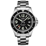 Breitling Superocean Automatic 44mm Black Dial Silver Steel Strap Watch for Men - A17367D71B1A1 Buy Now By Breitling