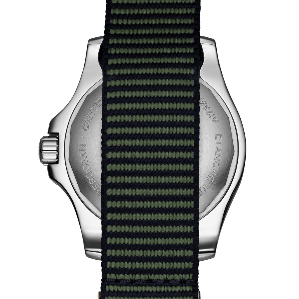 Breitling Superocean Automatic 44mm Outerknown Green Dial Green Nylon Strap Watch for Men - A17367A11L1W1 Buy Now By Breitling