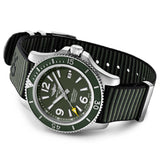 Breitling Superocean Automatic 44mm Outerknown Green Dial Green Nylon Strap Watch for Men - A17367A11L1W1 Buy Now By Breitling
