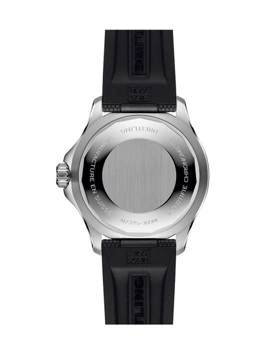 Breitling Superocean Automatic 42 Black Dial Black Rubber Strap Watch for Men - A17375211B1S1 Buy Now By Breitling