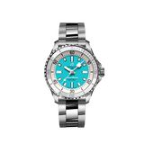 Breitling Superocean Automatic 36 Turquoise Dial Silver Steel Strap Watch for Men - A17377211C1A1 Buy Now By Breitling