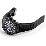Tag Heuer Carrera Automatic Chronograph Black Dial Black Rubber Strap Watch for Men - CBG2A90.FT6173 Buy Now By Tag Heuer