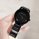 Michael Kors Kinley Silver Dial Black Steel Strap Watch for Women - MK5999 Buy Now By Michael Kors