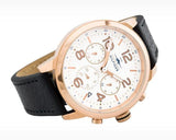 Tommy Hilfiger Jake Multifunction White Dial Black Leather Strap Watch for Men - 1791236 Buy Now By Tommy Hilfiger