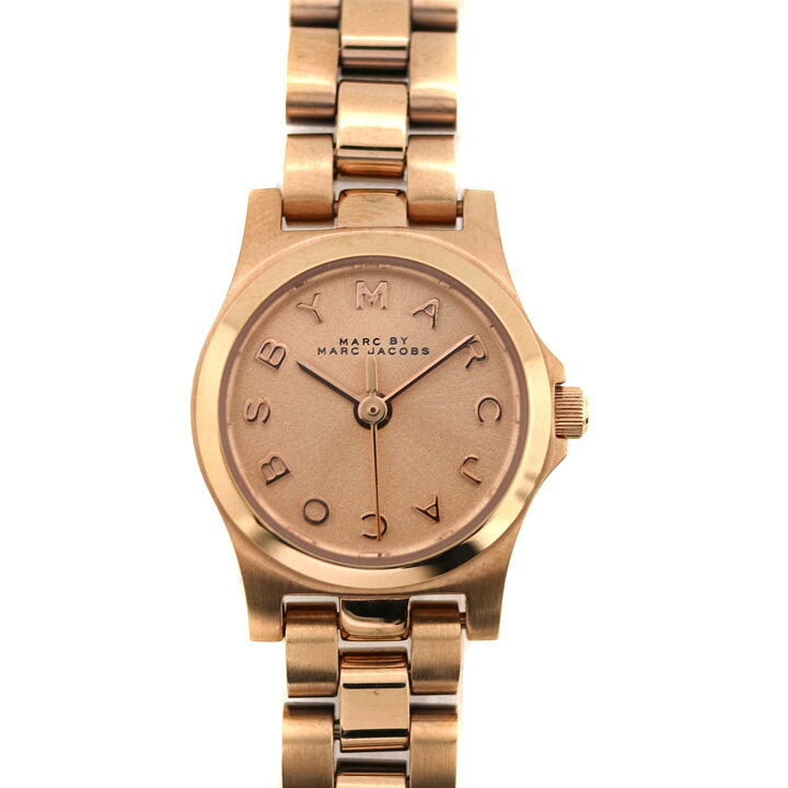 Marc Jacobs Dinky Rose Gold Dial Rose Gold Steel Strap Watch for Women - MBM3200 Buy Now By Marc Jacobs