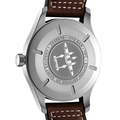 IWC Pilot's Watch Mark XVII Edition "Antoine De Saint Exupery" Brown Dial Brown Leather Strap Watch for Men - IW327003 Buy Now By IWC