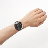 Fossil Townsman Chronograph Black Dial Brown Leather Strap Watch for Men - FS5280 Buy Now By Fossil