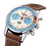 Breitling Top Time Deus Limited Edition White Dial Brown Leather Strap Watch for Men - A233112A1A1X1 Buy Now By Breitling
