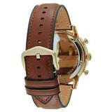 Fossil Townsman Chronograph Black Dial Brown Leather Strap Watch for Men - FS5338 Buy Now By Fossil