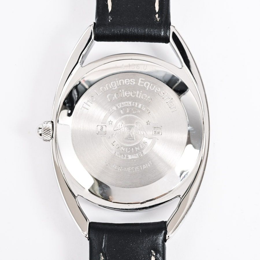 Longines Equestrian Arche Quartz Diamond Black Dial Watch for Women - L6.136.0.57.0 Buy Now By Longines