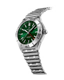 Breitling Chronomat GMT 40 Green Dial Silver Steel Strap Watch for Men - A32398101L1A1 Buy Now By Breitling