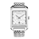 Burberry Heritage Diamond White Dial Silver Stainless Steel Strap Watch for Women - BU1583 Buy Now By Burberry