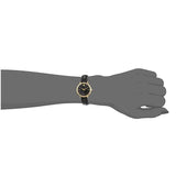 Movado Ultra Slim Black Dial Black Leather Strap Watch For Women - 0607095 Buy Now By Movado