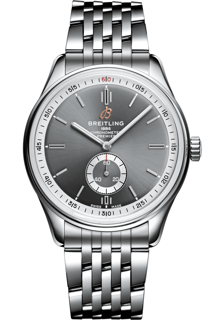 Breitling Premier Automatic 40mm Stainless Steel Anthracite Dial Mens Watch - A37340351B1A1 Buy Now By Breitling