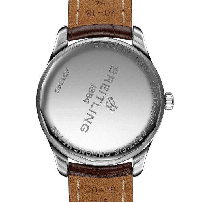 Breitling Premier Automatic 40mm Grey Dial Brown Leather Strap Watch for Men - A37340351B1P2 Buy Now By Breitling