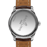 Breitling Premier Automatic 40mm Grey Dial Brown Leather Strap Watch for Men - A37340351B1P2 Buy Now By Breitling