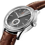 Breitling Premier Automatic 40mm Grey Dial Brown Leather Strap Watch for Men - A37340351B1P2 Buy Now By Breitling