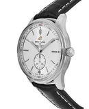 Breitling Premier Automatic 40mm Silver Dial Black Leather Strap Watch for Men - A37340351G1P1 Buy Now By Breitling