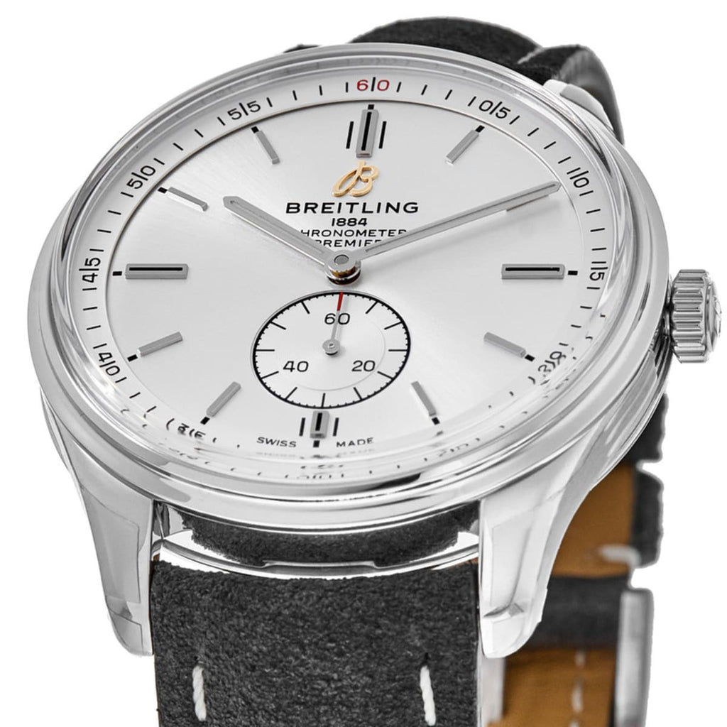 Breitling Premier Automatic 40mm Stainless Steel Silver Dial Mens Watch - A37340351G1X2 Buy Now By Breitling