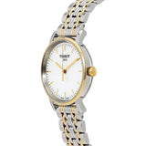 Tissot T Classic Everytime Small White Dial Two Tone Mesh Bracelet Watch For Women - T109.210.22.031.00 Buy Now By Tissot