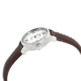 Tissot Le Locle Automatic Lady Silver Dial Brown Leather Strap Watch For Women - T41.1.113.77 Buy Now By Tissot