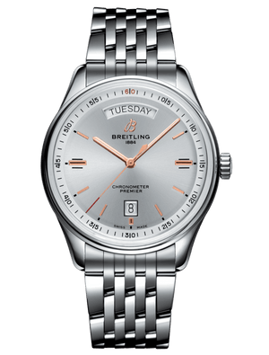 Breitling Premier Automatic Day & Date 40mm Stainless Steel Mens Watch - A45340211G1A1 Buy Now By Breitling